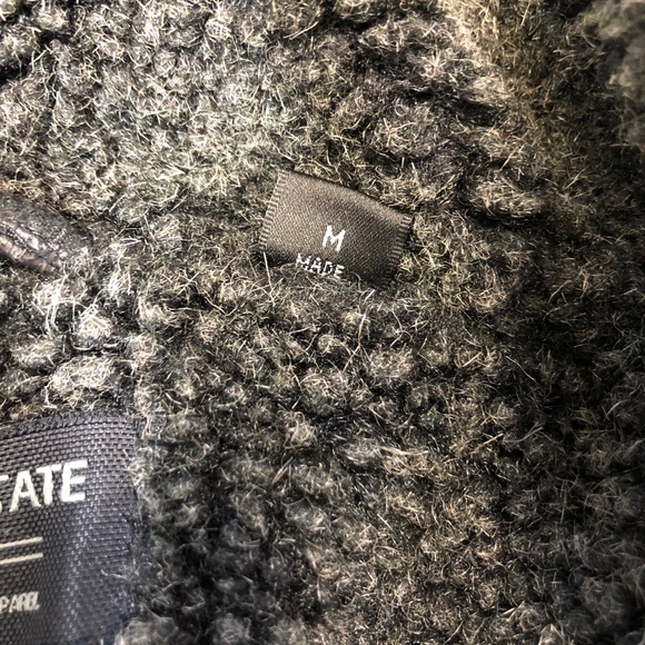 Rogue State Bomber Motorcycle Jacket Coat Sz M - Picture 6 of 7